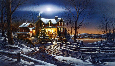 Terry Redlin And Crown Thy Good With Brotherhood - 28.5"x16.5" Signed/Numbered
