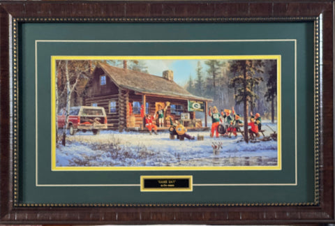 Don Kloetzke Game Day Framed Print no logo