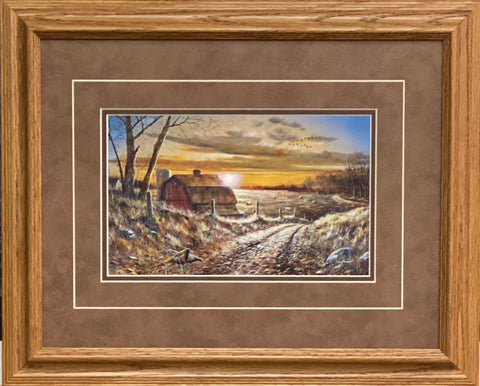 Jim Hansel A Road Less Traveled- Framed