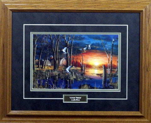 21"x17" Framed Open Edition