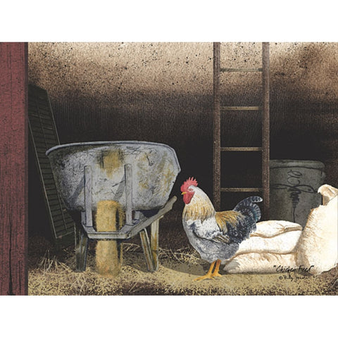 Billy Jacobs Chicken Feed Farm Art Print