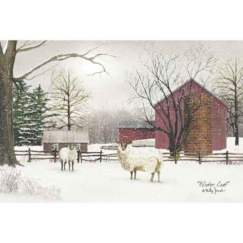 Billy Jacobs Winter Coat Sheep Print
