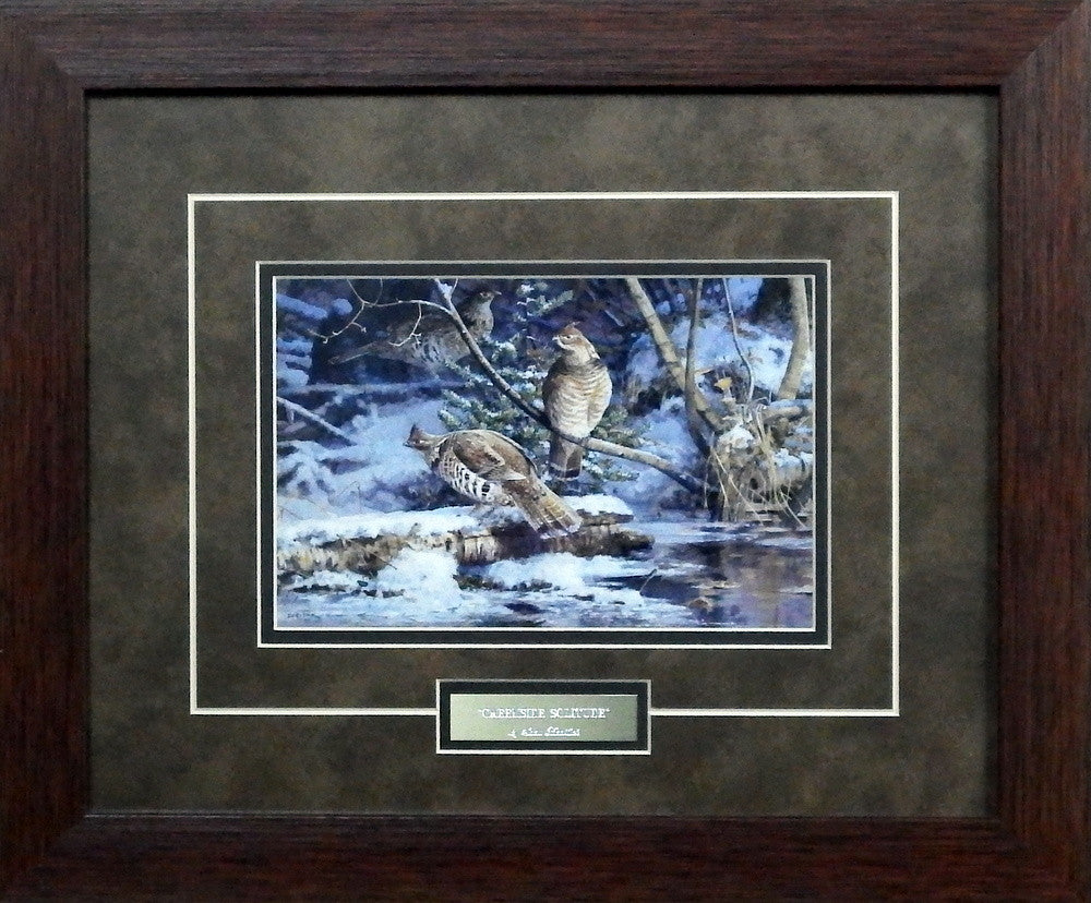 Scott Zoellick Creekside Solitude- Framed