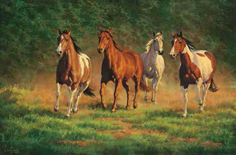 Chris Cummings Evening Gold Artists Proof Print