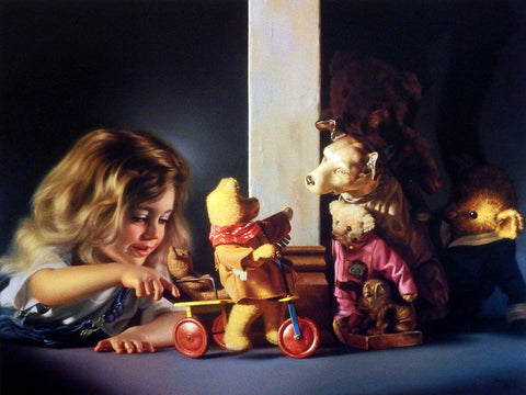 Bob Byerley Children's Teddy Bear Print INTRODUCTIONS ALL AROUND