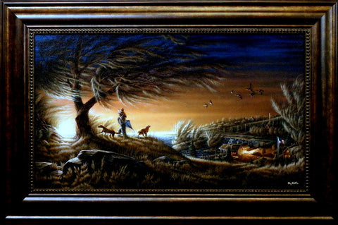 Terry Redlin Lifetime Friends -Framed