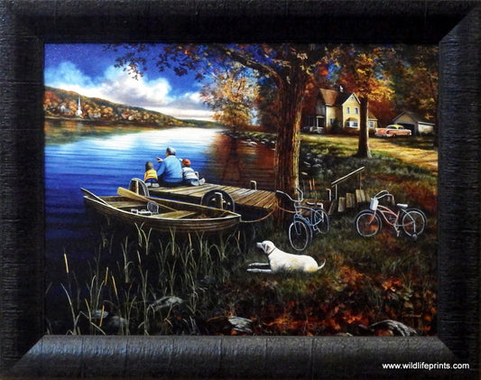Jim Hansel Treasured Moments- Framed - 19"x15" Open Edition