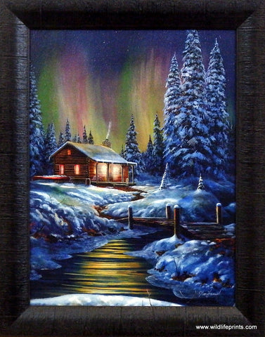 Jim Hansel Fire & Ice  Framed Studio Canvas