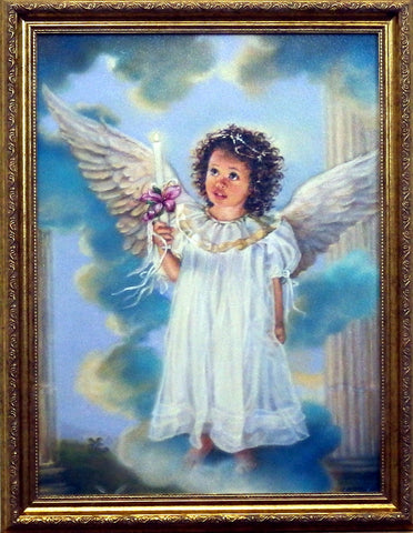 Sandra Kuck Angel of Light - FRAMED