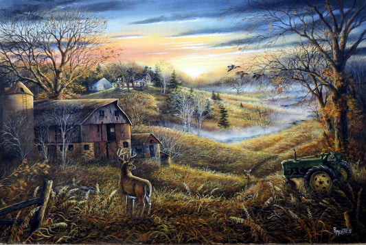 Ray Mertes Three's a Crowd - Original Painting