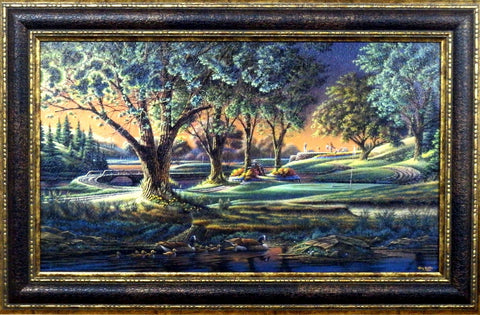 Terry Redlin Spring on the Green - Framed