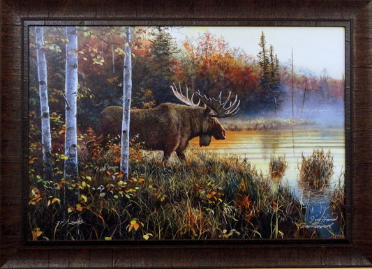 Jim Hansel Master of His Domain Framed