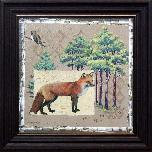 Anita Phillips Red Fox Framed Art Print
