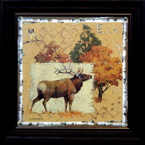 Anita Phillips Framed Elk Art Print