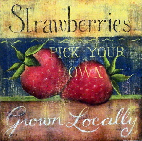 Kim Lewis Strawberries