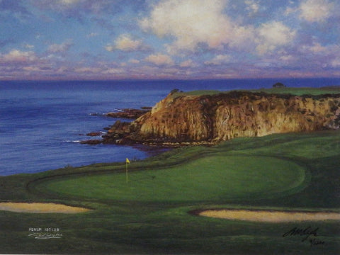 Larry Dyke The Eighth at Pebble Beach