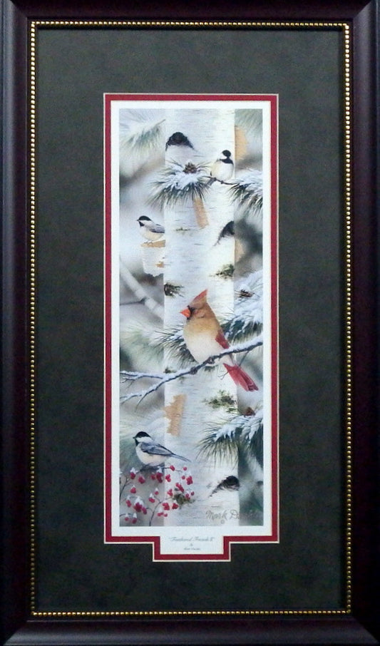 Mark Daehlin Feathered Friends II-Framed
