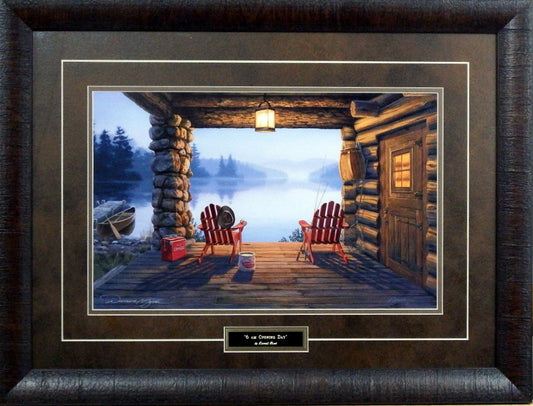 Darrell Bush 6 AM Opening Day-Framed