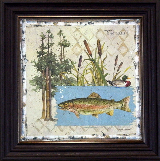 Anita Phillips Trout-Framed
