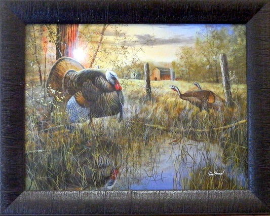 Jim Hansel Morning Ritual-Framed Studio Canvas