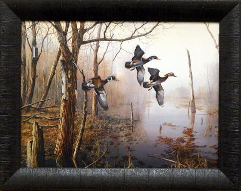 Jim Hansel Backwater Studio Canvas Framed