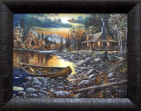 Jim Hansel High Country Retreat Studio Canvas Framed