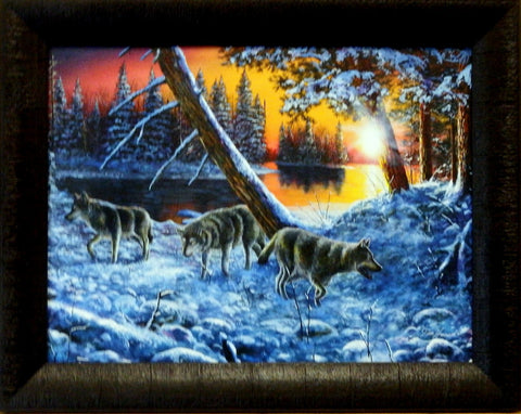 Jim Hansel On the Prowl Studio Canvas Framed