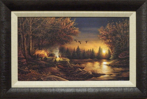 Terry Redlin "Evening Solitude" Framed 23" x 15.5"