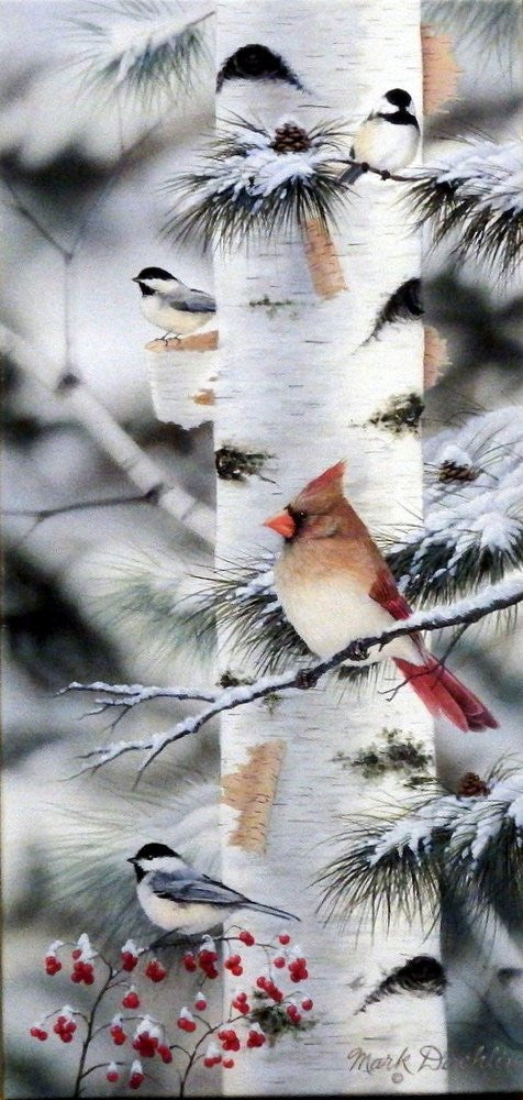 Mark Daehlin Feathered Friends II-Canvas