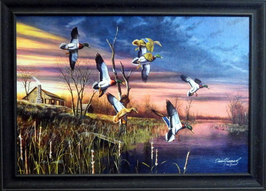 Jim Hansel Final Approach-Framed