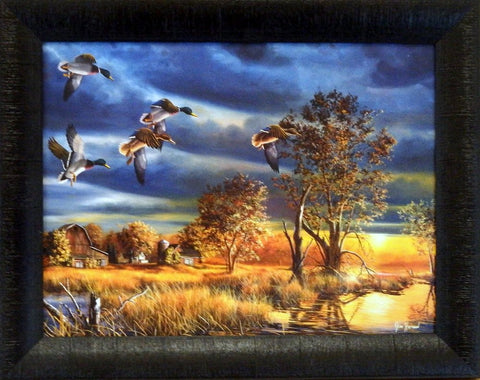 Jim Hansel Morning Mallards Studio Canvas