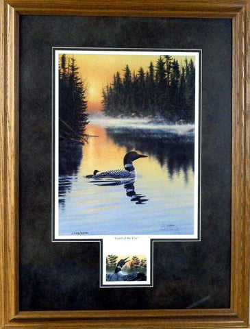 Derk Hansen Land of the Free-Loon-Framed