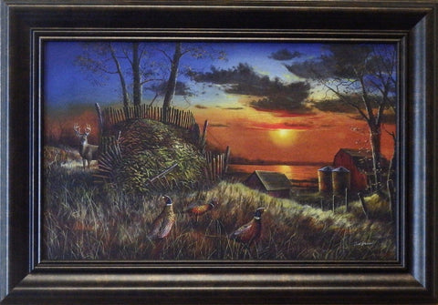 Jim Hansel "Sharing the Bounty"Decorator-Framed