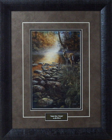 Jim Hansel Beside Still Waters-Framed