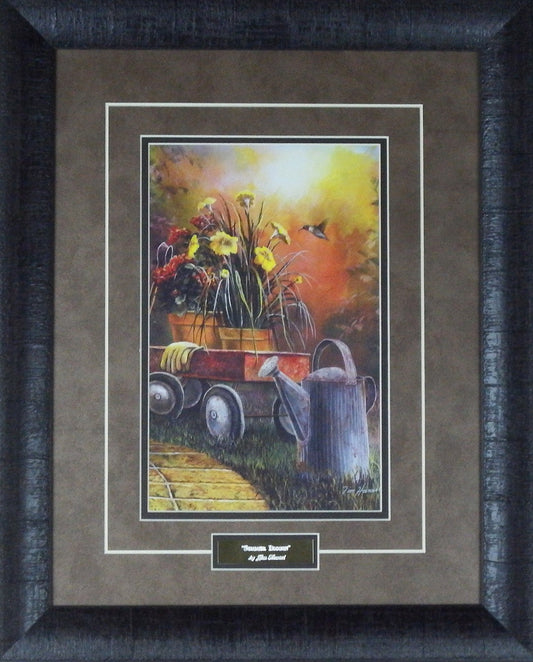 Jim Hansel Summer Blooms - Framed