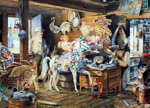 Charles Peterson Carousel Horses
