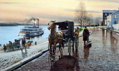 Charles Peterson Evening on the Levee