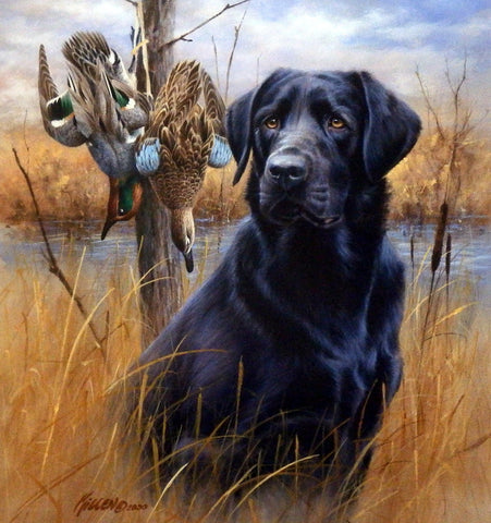 James Killen Faithful Friend Black Lab