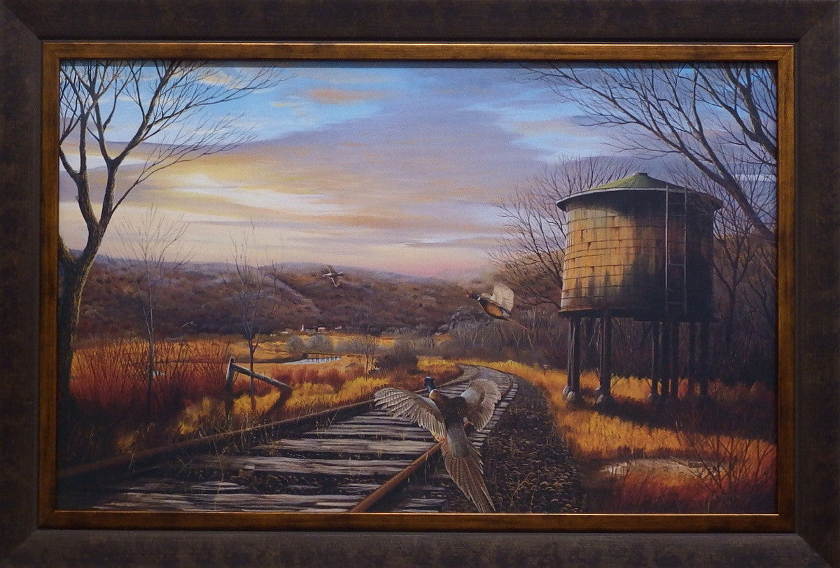 Leo Stans Rusty Rails-Framed