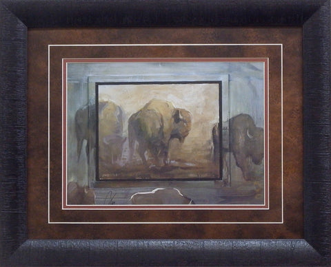 Mary Roberson Hey Where Ya Going-Framed