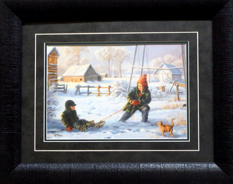 Mary Pettis Litte Brother-Framed
