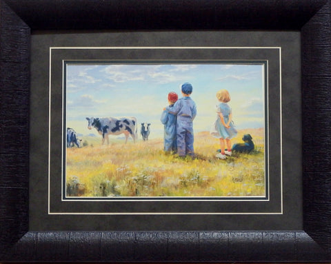 Mary Pettis Remember When -Framed