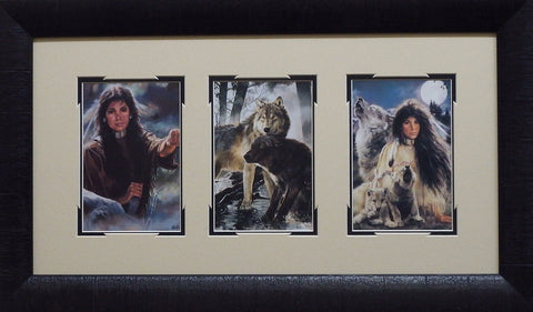 Maija White Feather Trilogy-Framed