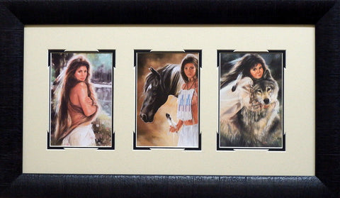 Maija Summer Reflections Trilogy-Framed