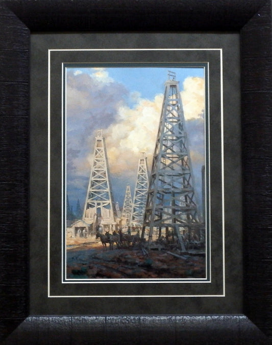 Andy Thomas Black Gold Framed