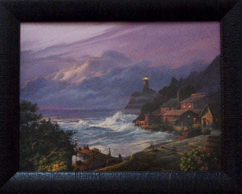 Michael Humphries Sunset Fog-Framed