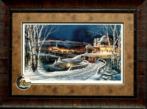 Terry Redlin Family Traditions with Cameo-Framed 27.5 x 20.5