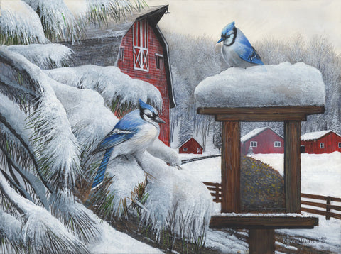 Kevin Daniel Blue Jays Art Print 16 x 12