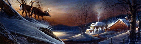 Terry Redlin Deer Crossing