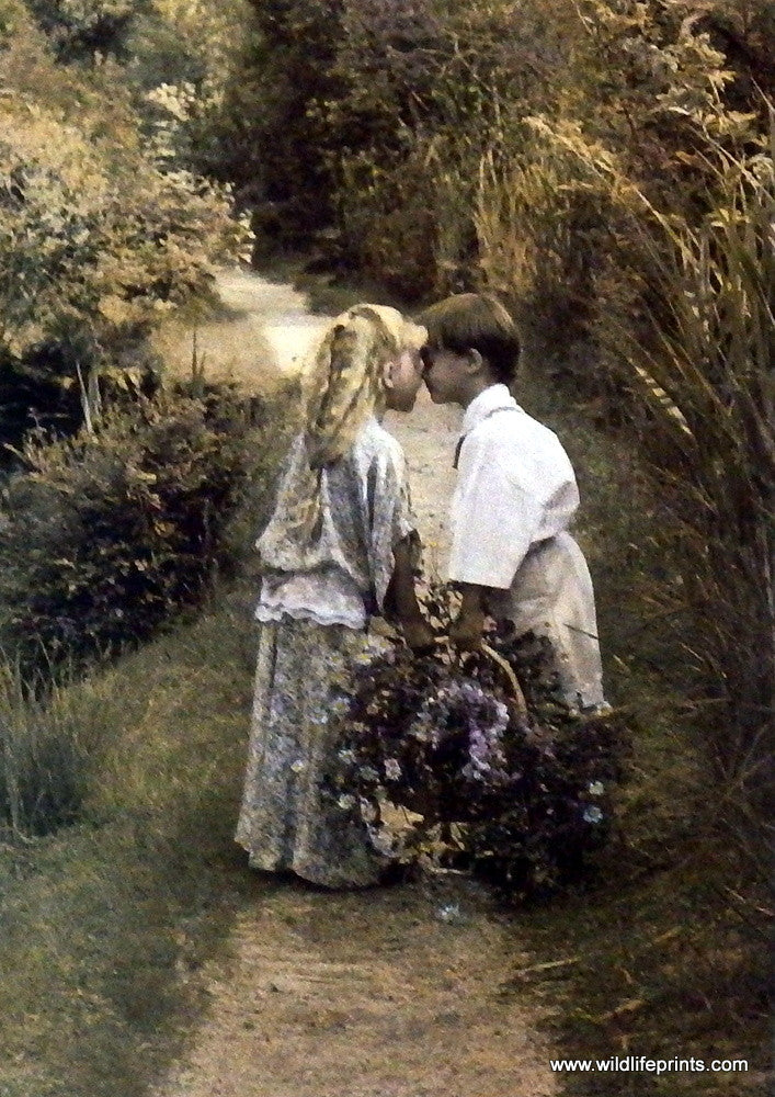Betsy Cameron Children's First Love Art Print